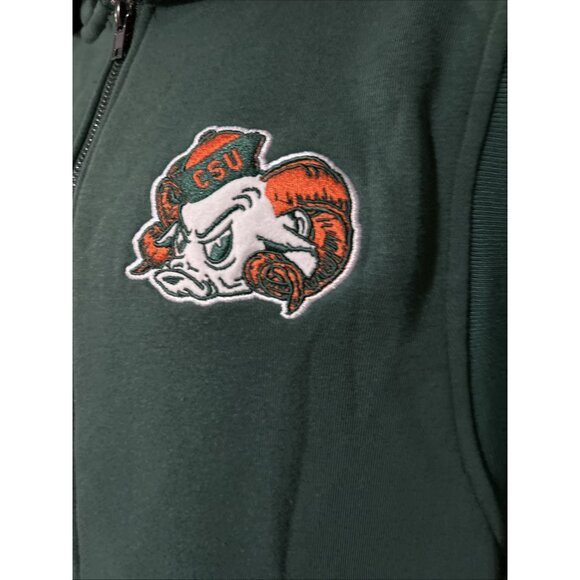 Colorado State CSU RAMS Aggies Logo Full Zip Mens Jacket L NCAA NEW Colosseum - Picture 7 of 15